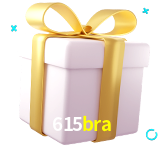 Receba seus bônus de boas-vindas no 615bra
